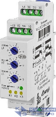 Реле времени РВ3-22 ACDC24В/AC230В УХЛ2 3х-цепное спец. Меандр A8302-16936670