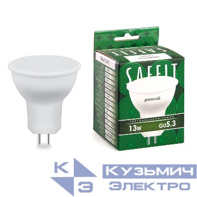 Лампа светодиодная SBMR1613 13Вт MR16 6400К GU5.3 230В SAFFIT 55220