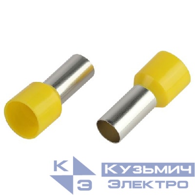 Наконечник-гильза НШвИ 25.0-16 с изолированным фланцем (уп.50шт) Эра Б0063415