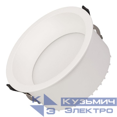 Светильник MS-DROP-BUILT-R158-30W Warm3000 (WH 90 deg 230В) (IP54 металл) Arlight 041464