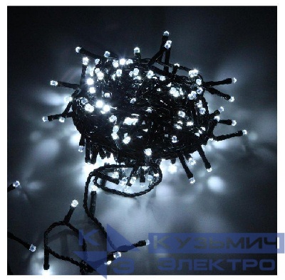 Гирлянда "Нить" DC-LD120-W-E 120 LED бел. колпачек "кристалл" SHLights 4690601042903
