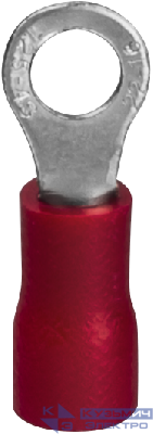 Наконечник кабельный кольцевой изолированный (НКИ) 61 045 NET-RTI-1.5-4-B50 (уп.50шт) Navigator 61045