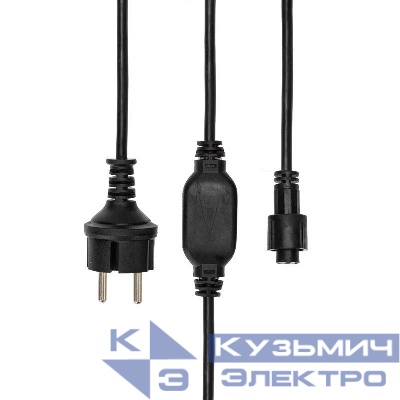 Шнур питания для гирлянды "Дюраплей" 3А подключение до 200м 230В Neon-Night 315-000