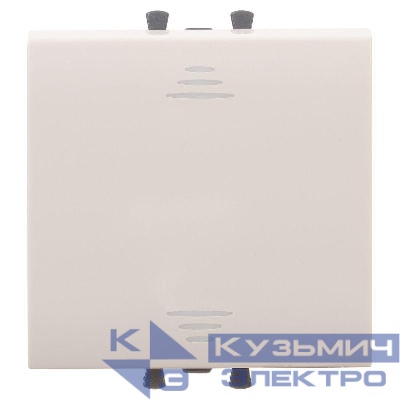 Переключатель модульный 1-кл. 2мод. Avanti "Ванильная дымка" 16А IP20 беж. DKC 4405112