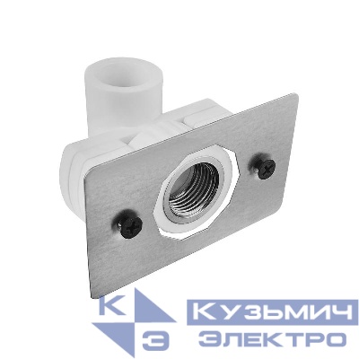 Угольник комбинированный с планкой под гипсокартон PPR 20х1/2 бел. RTP 30008