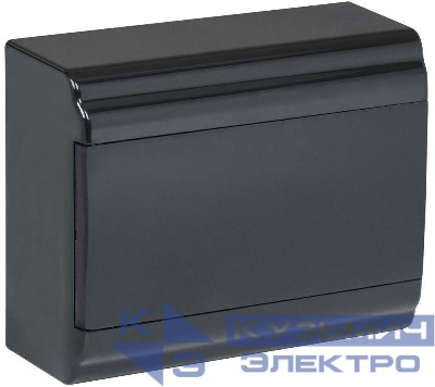 Корпус модульный навесной ЩРН-П-9 PRIME IP41 пластик. черн. IEK MKP13-N-01-09-41-K02
