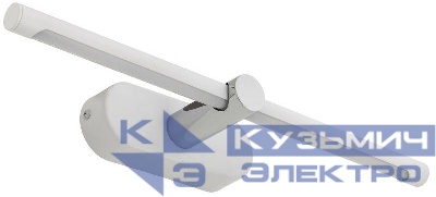 Светильник светодиодный 5114 9Вт 4000К IP20 настен. бел./хром IEK LT-DBB0-5114-09-40-K27