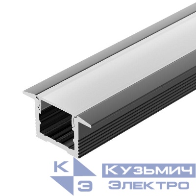 Профиль SL-SLIM-H13M-F25-2000 BLACK L2000 алюм. Arlight 037114