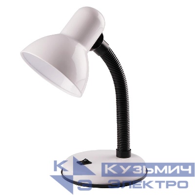 Светильник настольный TBL-05 1х40Вт Е27 (подставка: гибкая стойка) IP20 бел. ФАZА 5059504