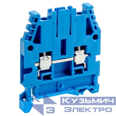 Клемма винт. CBC.6 6кв.мм син. DKC ZCBI06