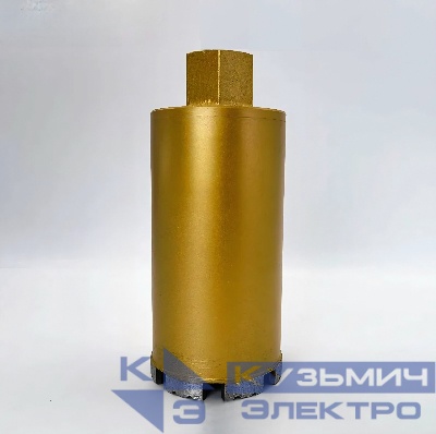 Коронка алмазная для подрозетников для сухого сверления 76х180 мм, M22 FEDAST