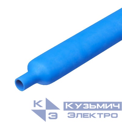 Трубка термоусаживаемая самозатухающая в рул. 6/2мм син. 3:1 DKC TN3RL301R60BL