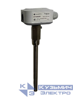 Датчик температуры погружной 0-100град.C/0-10В RS485/Modbus 200мм 24В с гильзой SE SPT2VM200