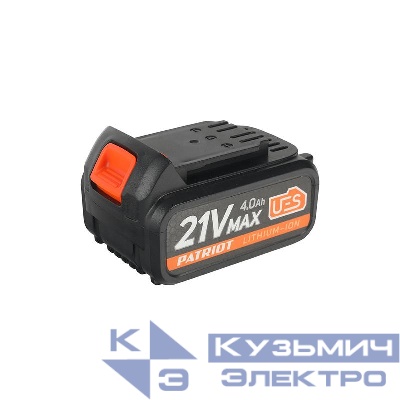 Батарея аккумуляторная PB BR 21В (Max) Li-ion UES 4.0А.ч Pro PATRIOT 180301121