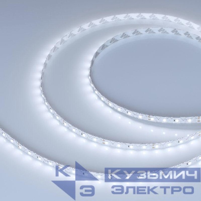 Лента светодиодная RZ-A80-8mm 24V White 6000К 8Вт/м IP20 2835 (уп.5м) Arlight 046012