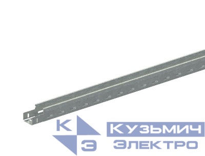 Лоток прямой замковый перфорированный 50х50 L3000 0.7мм ЛМс-ПЗМ 50х50-0.7ц УТ2.5 СОЭМИ Н0122152311