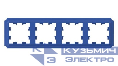 Рамка 4-м AtlasDesign Antique универс. аквамарин SE ATN101104