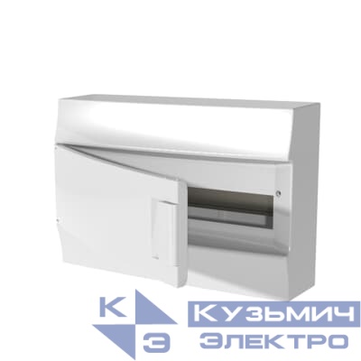 Бокс настенный MISTRAL41W / 18M N+PE непрозрачная дверь 1SLM004102A3104