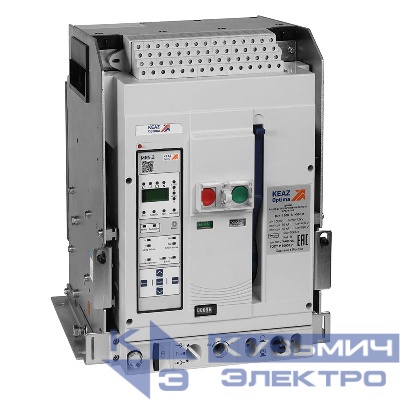 Выключатель автоматический 3п 800А 50кА OptiMat A 800 S1 3P 50 D MR5.2 B C2200 M2 P05 S2 06 КЭАЗ 366227