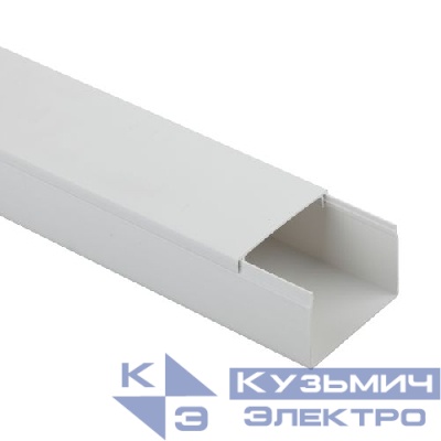 Кабель-канал 60х40 L2000 бел. KK-W-60-40 Эра Б0031138