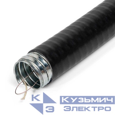 Металлорукав толстостенный МГ HEAVY DUTY 18 с протяжкой (уп.50м) Fortisflex 88436