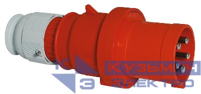 Вилка кабельная 63А 5п 3P+N+E 400В IP44 Bals 2155