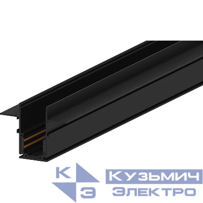Шинопровод для низковольтных трековых светильников черн. 2м встраиваемый CABM1001 FERON 41965