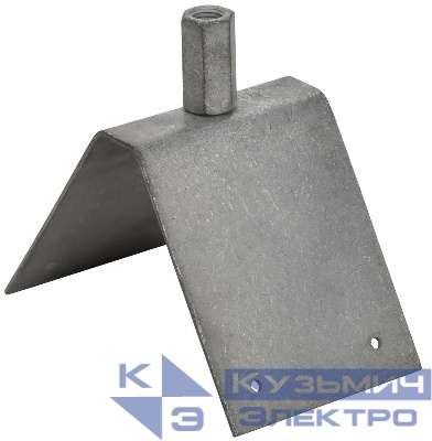 Держатель молниеприемника d16 на угловой конек оцинк. сталь TD IEK ZLC10D-LH-09-16