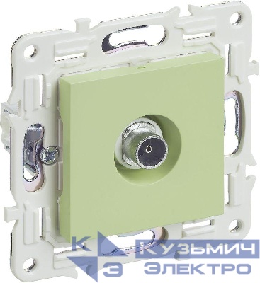 Розетка TV оконечная SKANDY SK-A12G мятный IEK SK-A10-O-K06