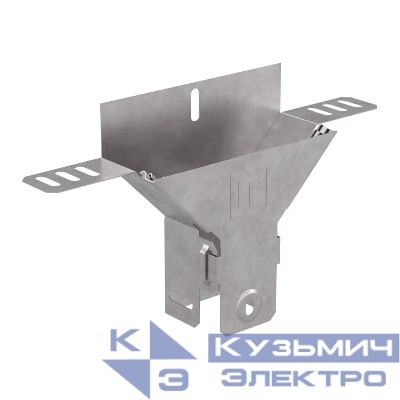 Ответвитель для лотка вертикальный 50х50 Стандарт с крышкой Промрукав PR16.0933