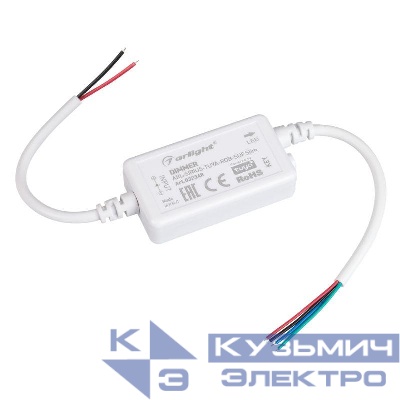 Диммер ARL-SIRIUS-TUYA-RGB-SUF Slim (12-24В 3х2А 2.4G) (IP20 пластик) Arlight 032348