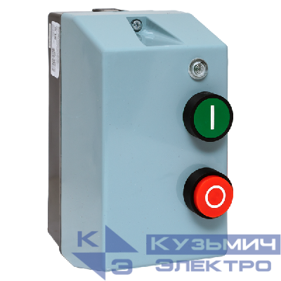 Пускатель в корпусе КМЭ 9А 230В с РТЭ Ir-2.5-4А и индикатором IP65 EKF ctrp-r-9-230v-4A-led