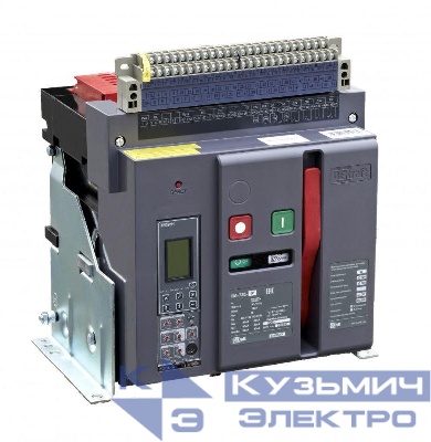 Выключатель автоматический воздушный 3п 1000А 80кА ВА-731 стац. расцеп. Н DEKraft 27028DEK