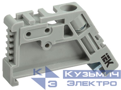 Ограничитель на DIN-рейку пластик. IEK YXD12