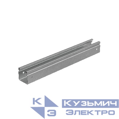 Лоток листовой неперфорированный 50х50 L3000 сталь 0.8мм "СТАНДАРТ ПЛЮС" LNEplus50-50-0.8-3000 INOX304 нерж. КМ PL5295