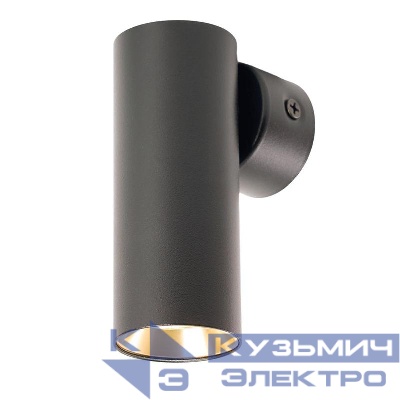 Светильник ML1015 настен. под лампу GU10 черн. + зол. FERON 51385