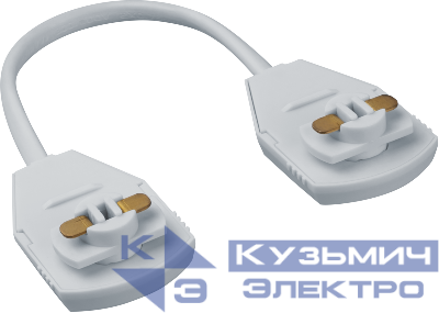 Коннектор для шинопровода 95 620 NLT-C-1L-AS2-WH-F (для ШП AS2) бел. NAVIGATOR 95620