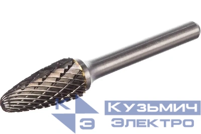 Diamond Industrial Борфреза твердосплавная тип F 12х25 мм S=6 мм параболическая Diamond Industrial 0