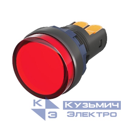 Индикатор сигнальный со встроенным диодом 9-24В красн. DKC M22L-F24RPP