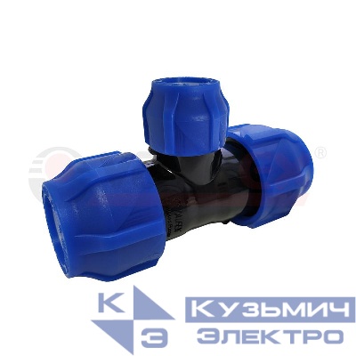 Тройник компрессионный переходной 63-40-63 (8/1) VALFEX 1210012634063