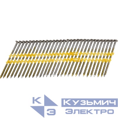 Гвозди реечные 21 градус (2.8/70 мм, кольц.накатка, 4500 шт/уп)