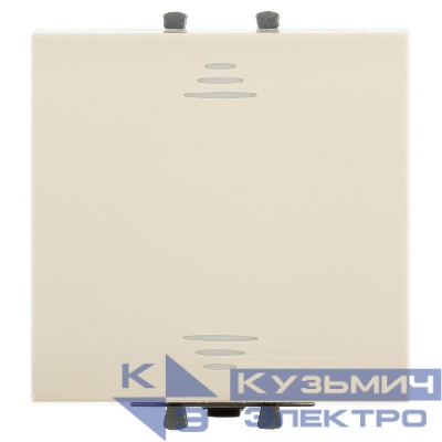Инвертор модульный 1-кл. 2п 2мод. Avanti "Ванильная дымка" 16А беж. DKC 4405122