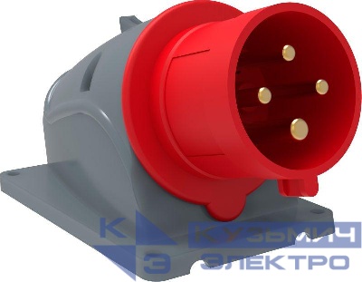 Вилка электрическая наружн. уст. 32А 3P+PE 380В IP44 MAGNUM ССИ-524 IEK PSN52-032-4