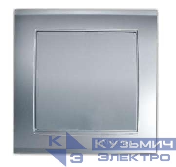 Выключатель 1-кл. СП Бриллиант 10А IP20 серебр. UNIVersal 7949612
