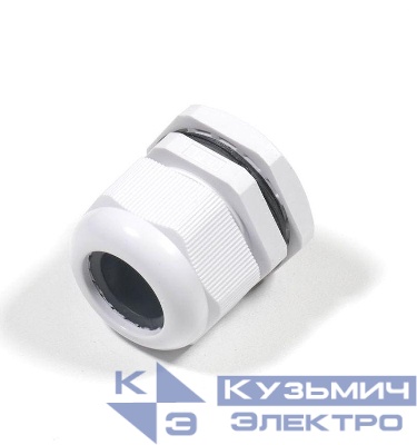 Сальник PG29 d18-25мм IP68 пластик. сер. ГОФРОМАТИК zeta30887