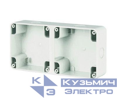 Коробка монтажная для наружн. установки на 2 поста DKC DIS137102