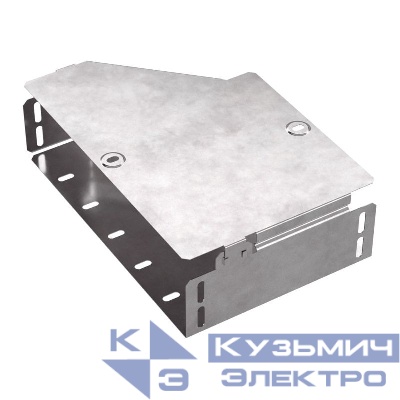 Переходник для лотка левый 300х200х80 с крышкой Стандарт Промрукав PR16.0518