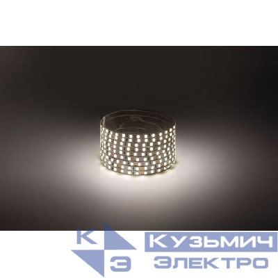 Лента светодиодная узкая 5мм LS2835 9.6-120-12-4000K-IP20-1 year-5m нейтр. бел. (уп.5м) Эра Б0053980