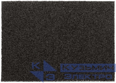 Губка шлифовальная 100х70х25мм Р 60 алюм./оксидная MOS 38391М