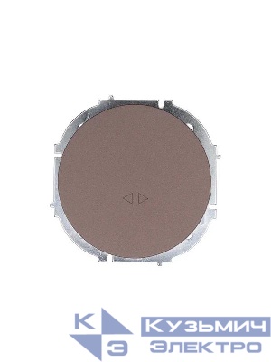 Выключатель промежуточный 1-кл. СП OSEN 10А IP20 механизм шоколад LEZARD 743-7388-107